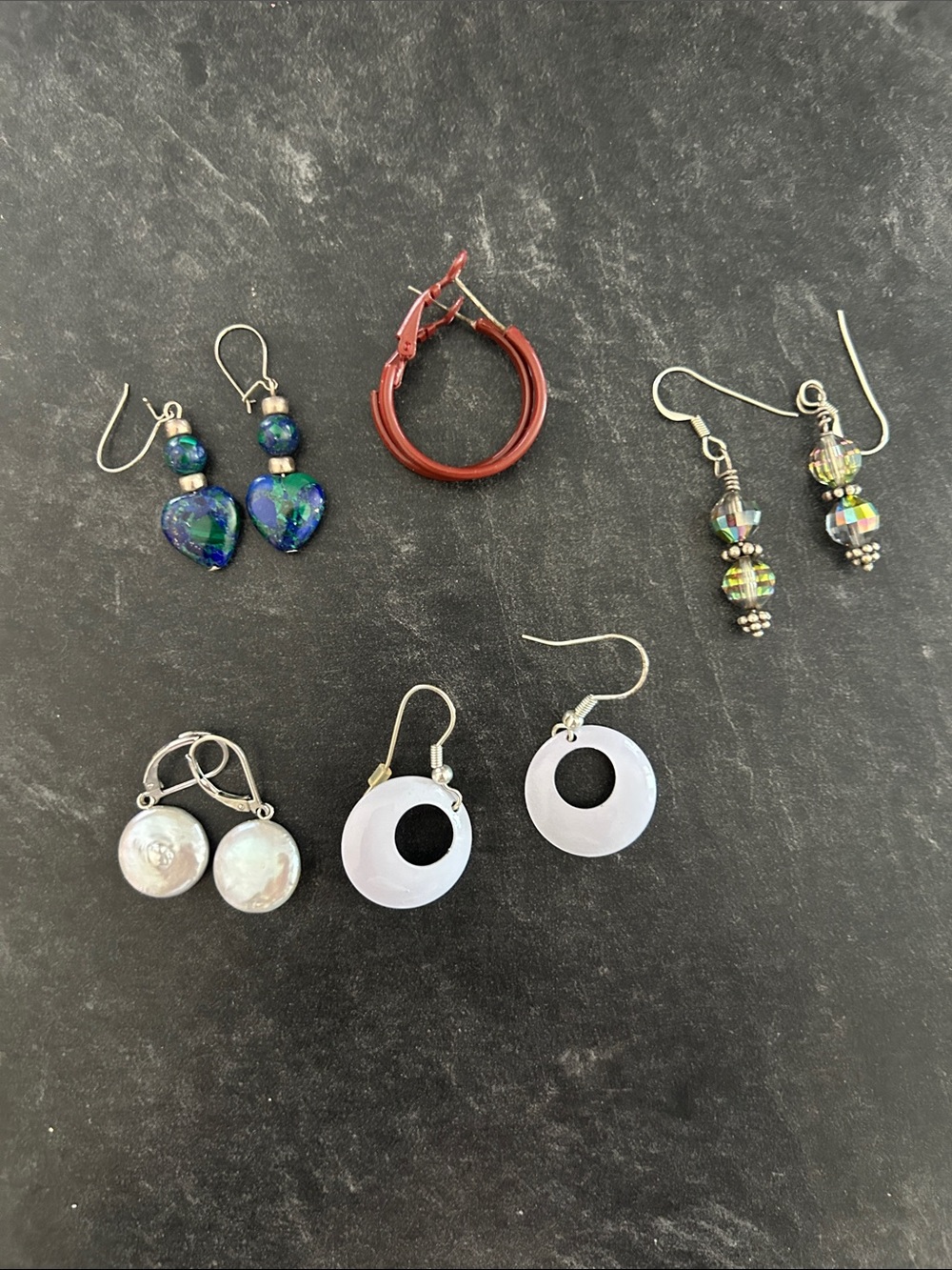 5 pairs  Miscellaneous earrings